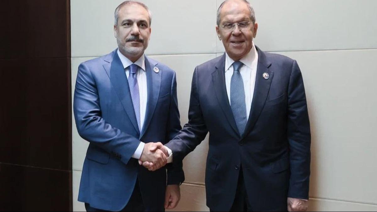 Rusya Dileri Bakanl: Lavrov ve Fidan ticari ve ekonomik ibirliini ele ald