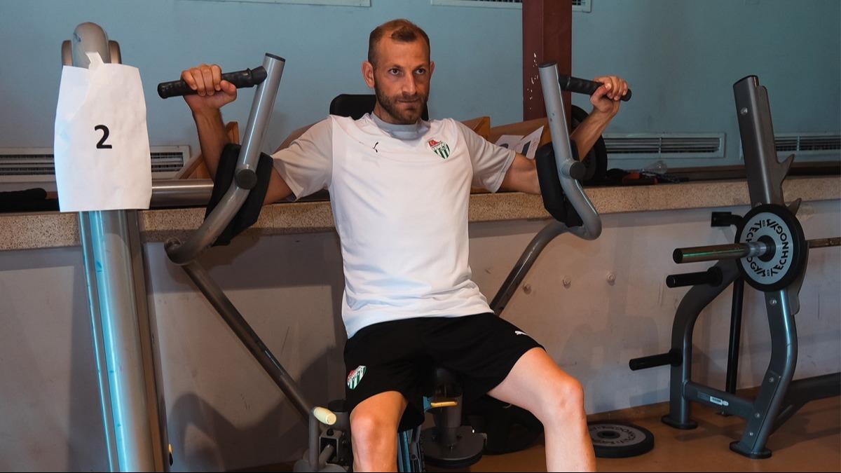 Bursaspor'da gnn ilk idman gerekleti 