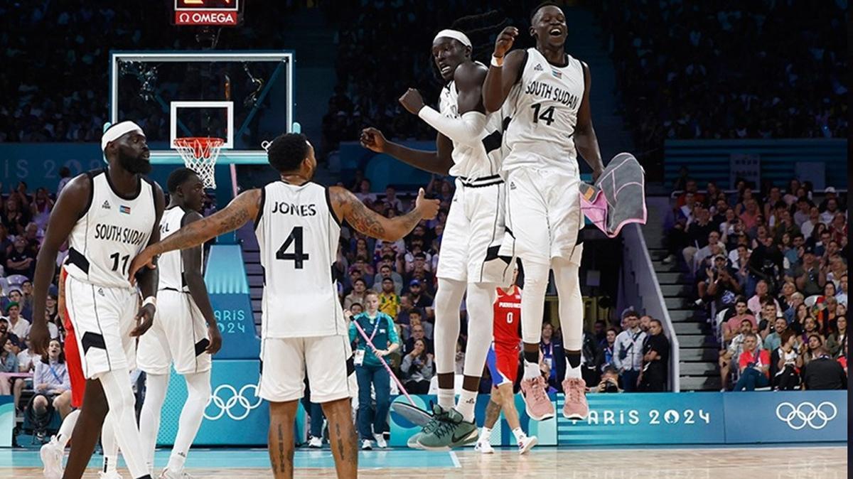 Paris 2024'te Gney Sudan'dan tarihi galibiyet