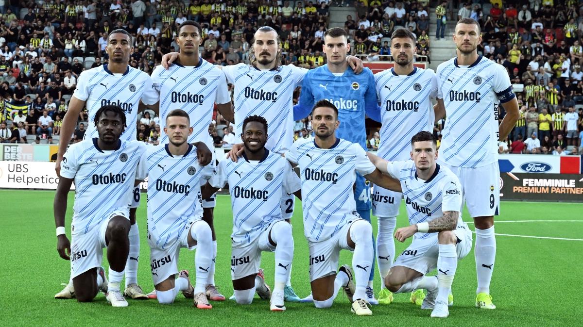 Fenerbahe yarn sahasnda Lugano'yu arlayacak