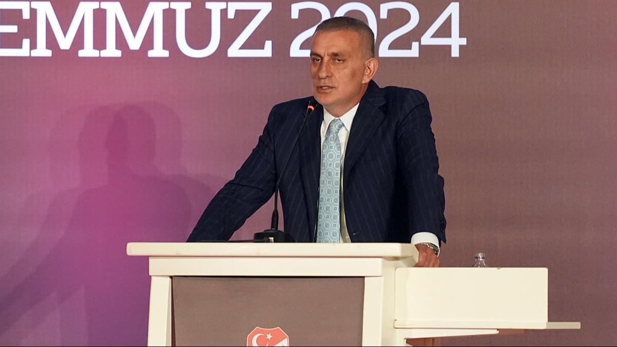 TFF Bakan brahim Hacosmanolu'dan yabanc hakem aklamas!