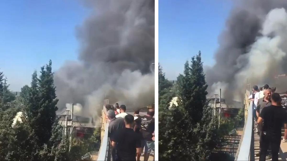 Tuzla'da yat imalathanesinde çıkan yangın söndürüldü