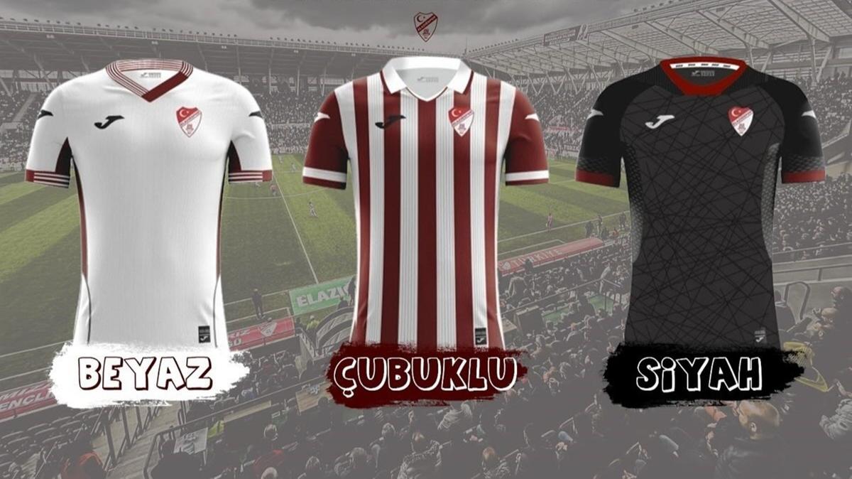 Elazspor yeni sezon formalarn tantt