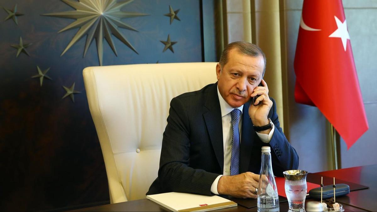 Cumhurbakan Erdoan, Mali Devlet Bakan Goita ile grt 