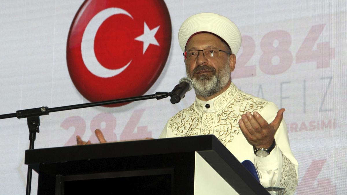 Diyanet leri Bakan Erba'tan Heniyye suikastna sert tepki