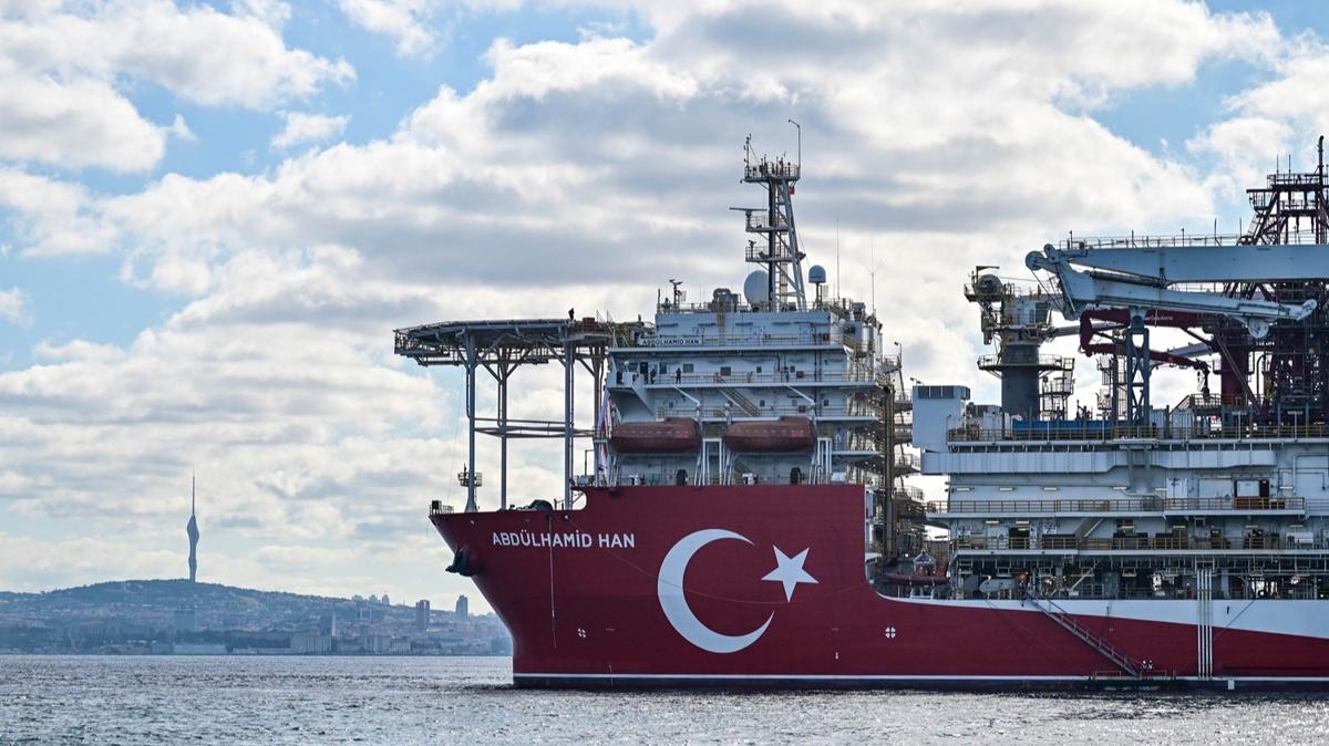 Abdlhamid Han Sondaj Gemisi yeni grev yerine uurland