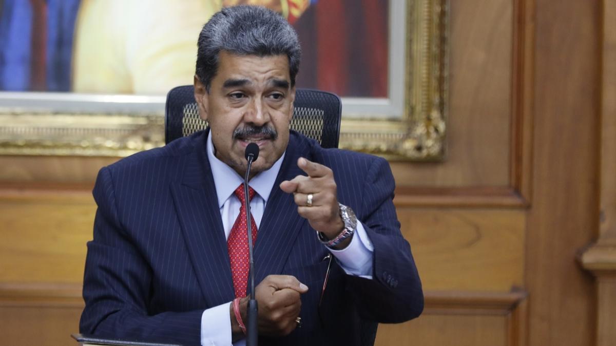 Maduro'dan sert cevap:  ilerimize burnunu sokma