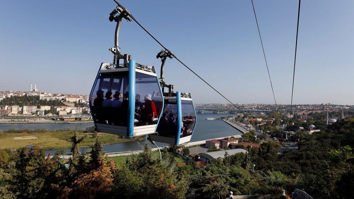 Eyp-Piyer Loti Teleferik Hatt'nda teknik arza