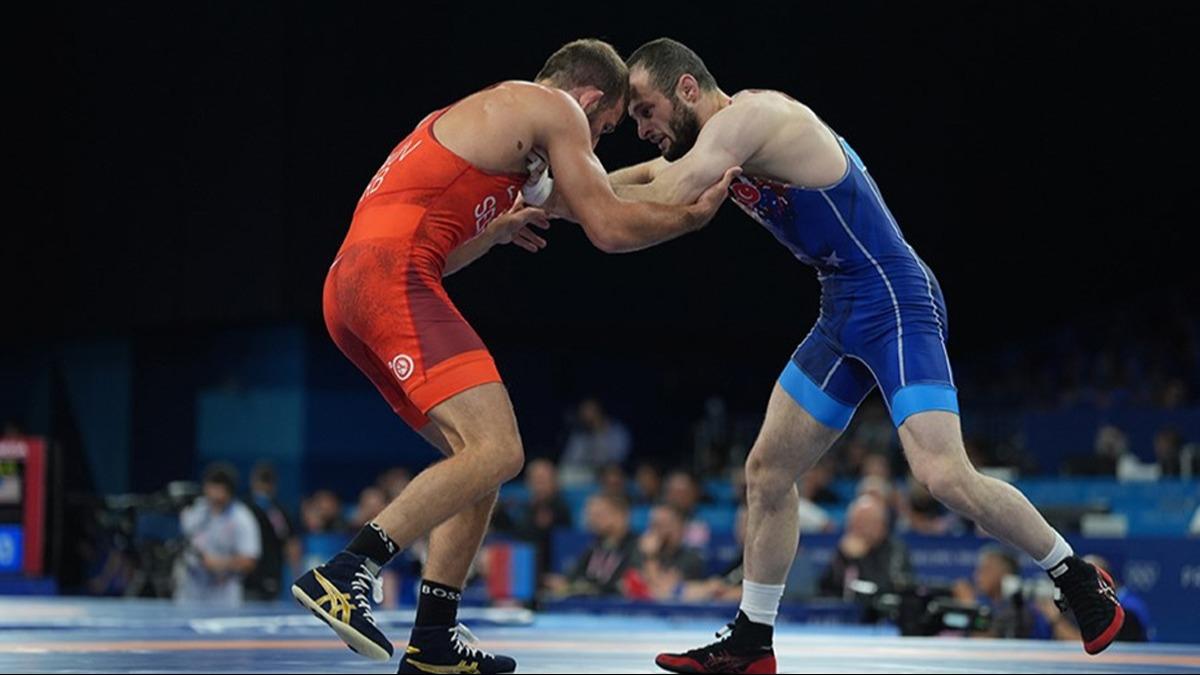 Milli grei Enes Baar Paris 2024'te son 16'ya ykseldi