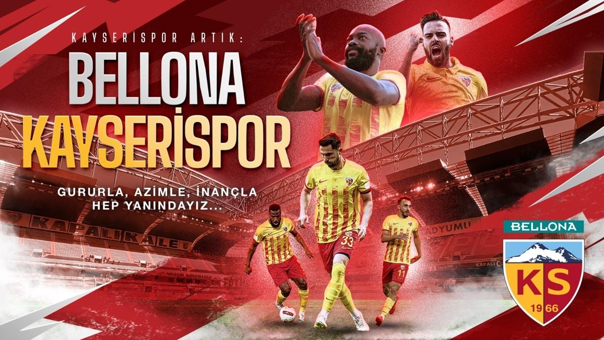 Bellona, Kayserispor'un isim sponsoru oldu: 2024-2025 Sper Lig sezonuna gl destek!