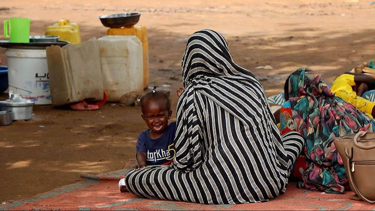 Sudan'da 26 milyon insan akut alk ekerken 10 milyon kii ise evlerini terk etmek zorunda kald