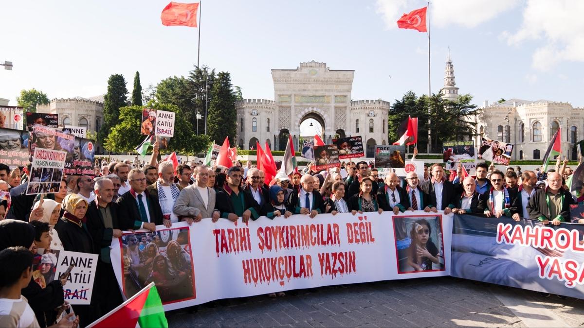 stanbul 2 No'lu Barosu, Gazze iin 60 bini akn imzaya ulat