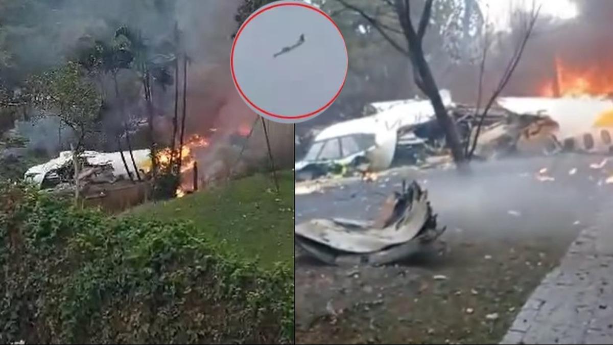 Brezilya'da 62 kiiyi tayan yolcu ua dt kurtulan olmad