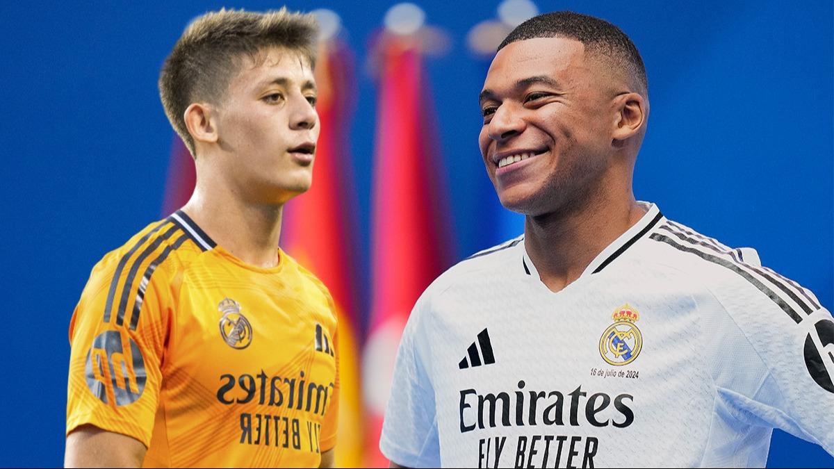 Mbappe bile ona hayran kald! Real Madrid'de Arda Gler rzgar