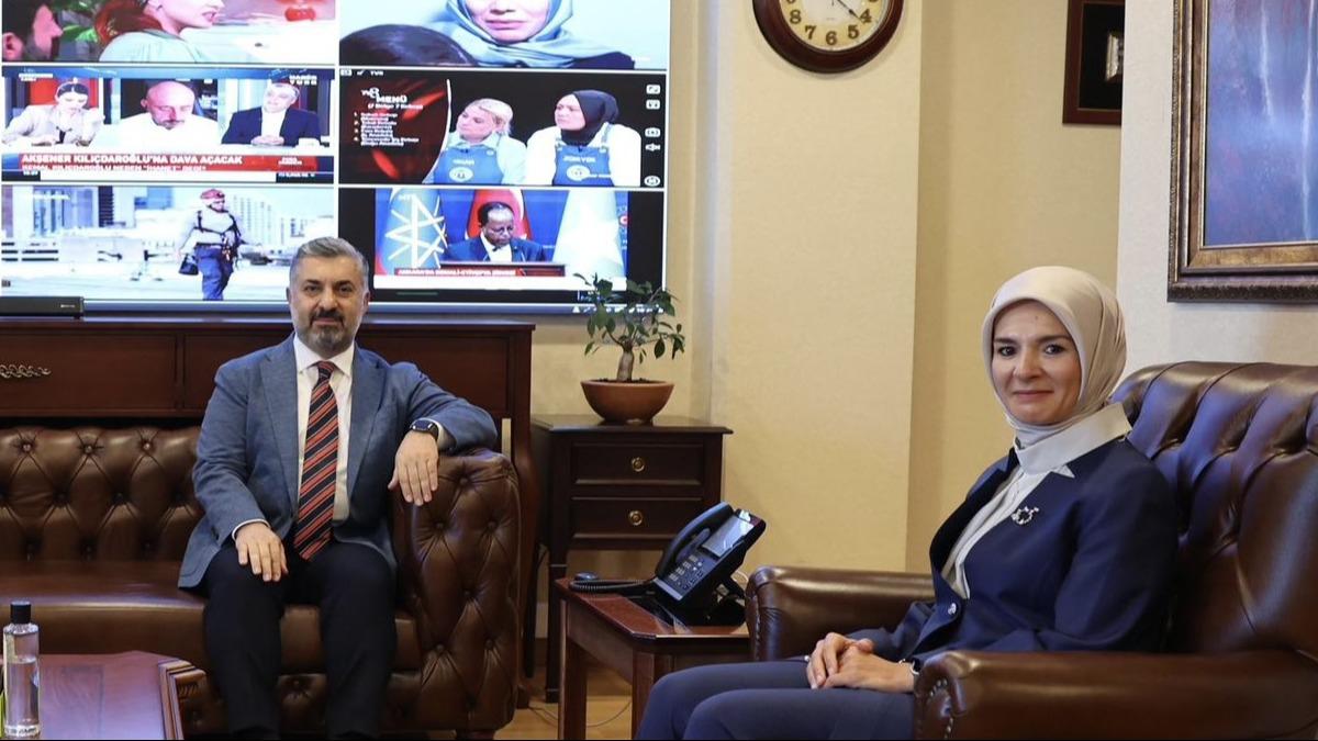 Bakan Gkta, RTK Bakan ahin ile bir araya geldi
