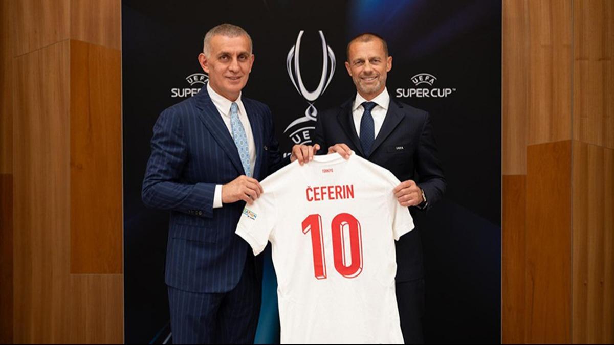 Hacosmanolu ve Ceferin bir araya geldi