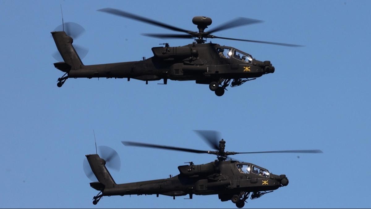 Polonya, ABD'den 96 'Apache' helikopteri satn alacak
