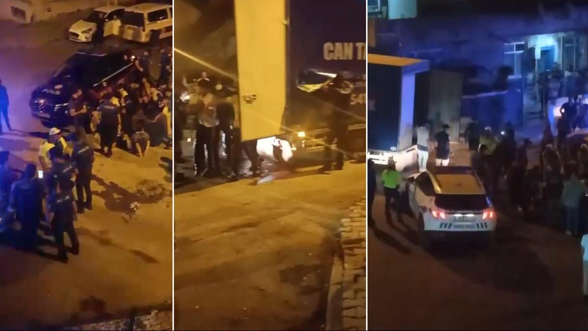 stanbul'da kamyonun kasasndan 19 dzensiz gmen kt: Src gzaltna alnd
