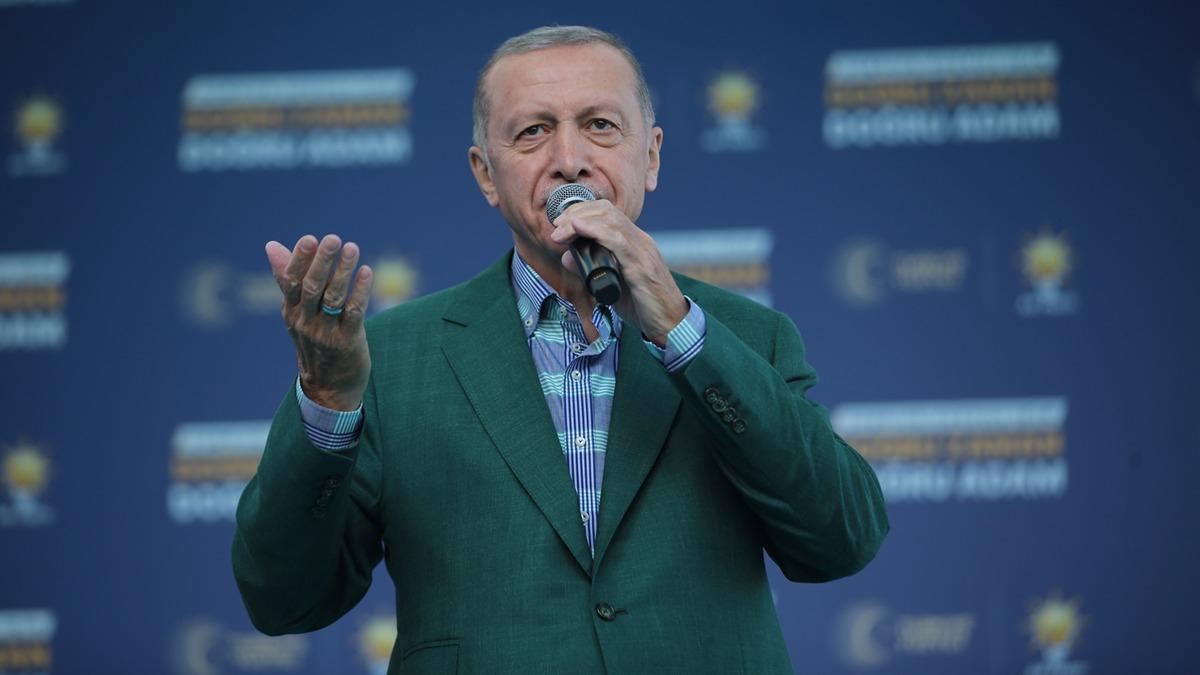 Cumhurbakan Erdoan, Malatya'da partililere seslendi: Gl bir hazrl gerekletireceiz