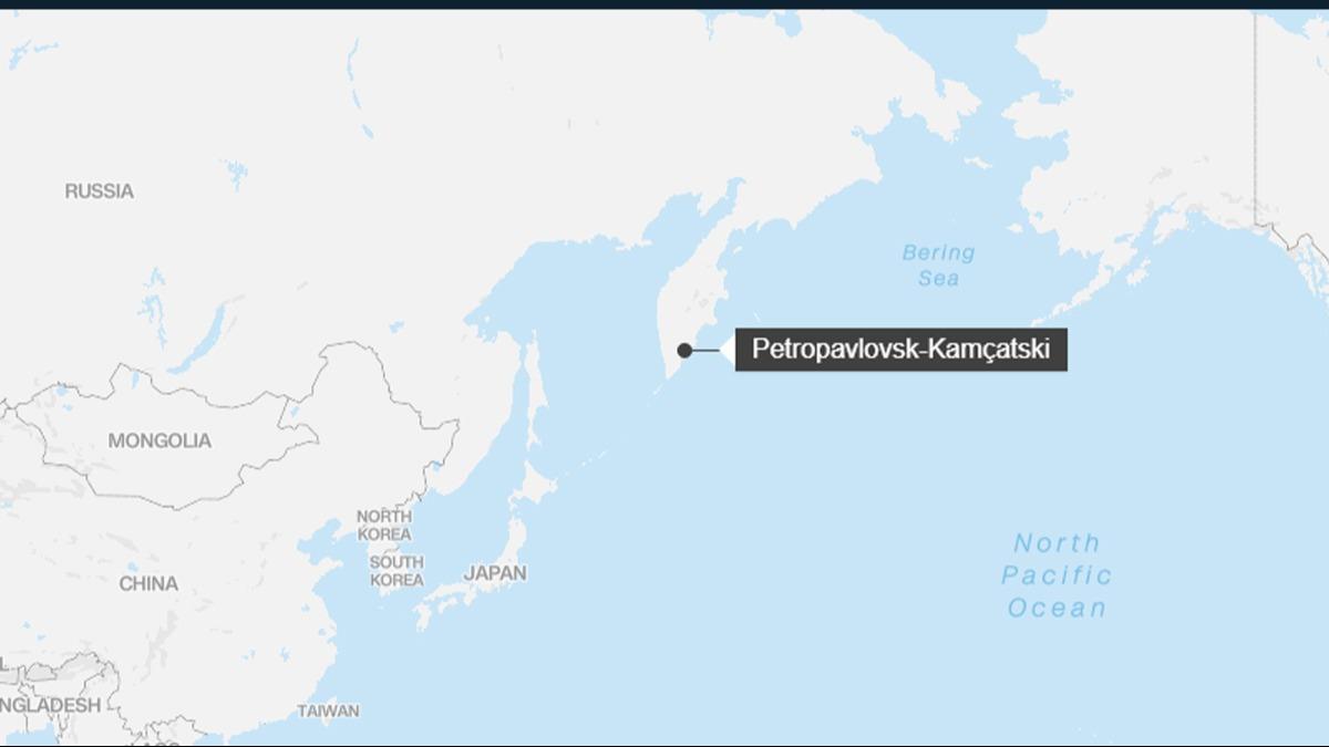 Rusya'nn dou kylarnda 7.0 byklnde deprem meydana geldi