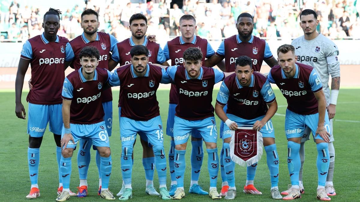 4 isim listede yok! te Trabzonspor'un UEFA kadrosu