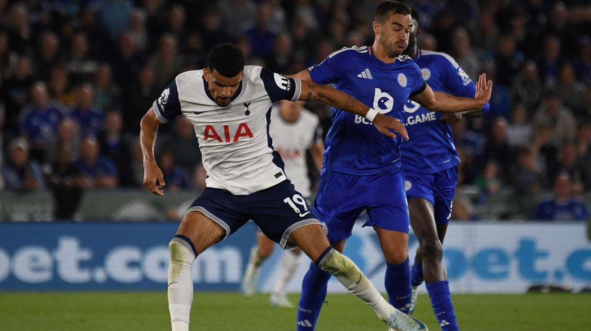 Tottenham, Leicester City ile yeniemedi