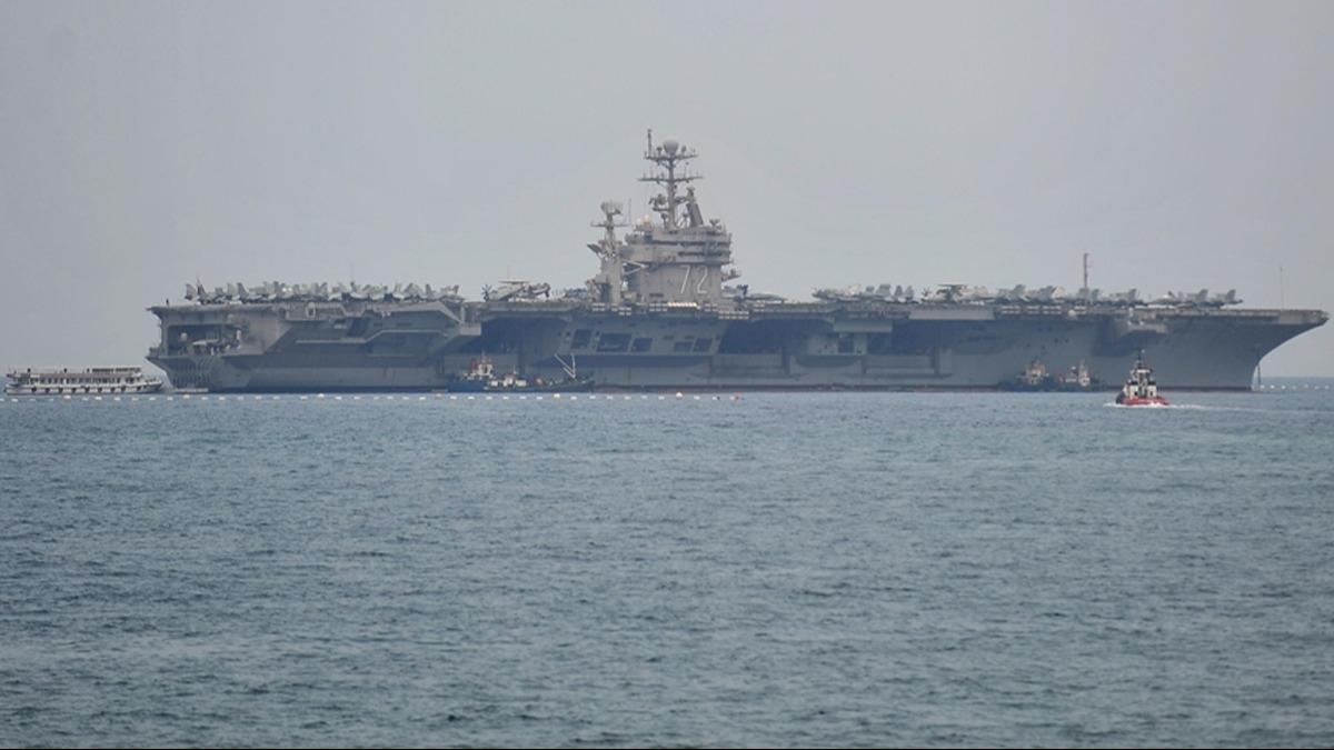 CENTCOM: USS Abraham Lincoln uak gemisi Orta Dou'ya ulat