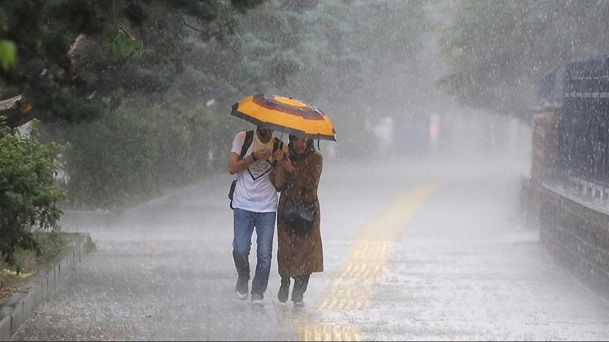 Meteoroloji'den ok sayda il iin saanak ya uyars 