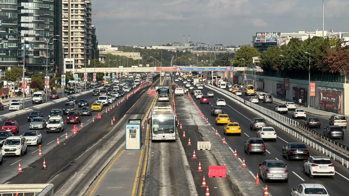 stanbul'da trafie prova dzenlemesi