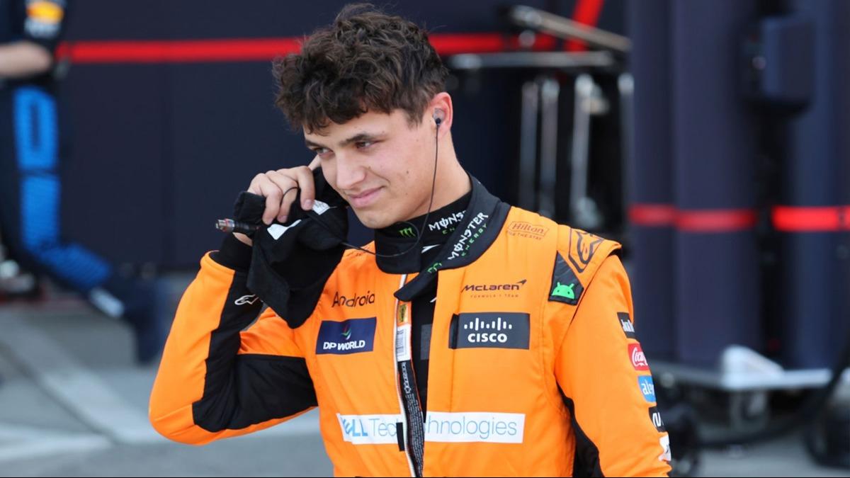 Hollanda Grand Prix'sinin kazanan Lando Norris