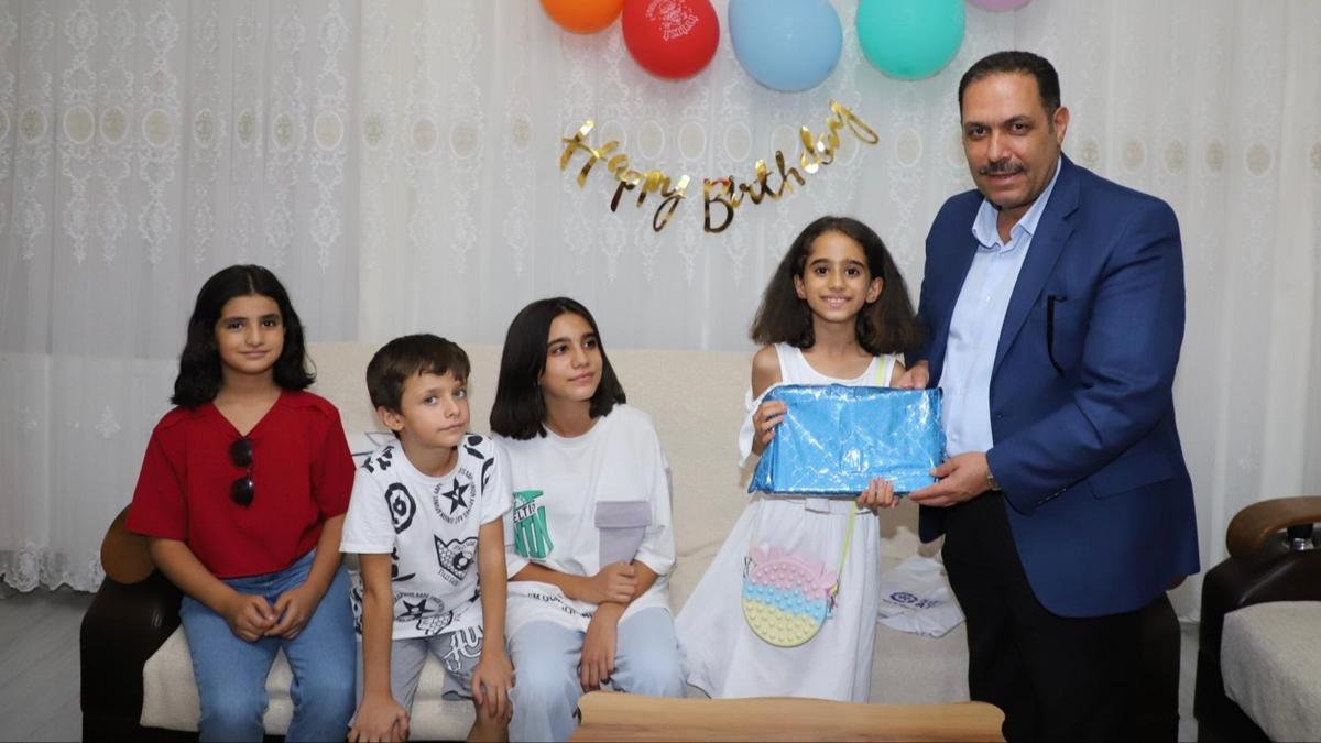 Bakan Gkta, 9 yandaki Vuslat Rana'nn doum gnn kutlad