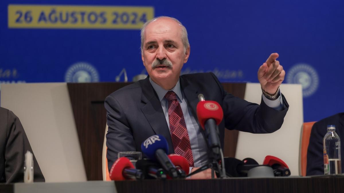 TBMM Bakan Kurtulmu: Esas iimiz gl yarnlar kurabilmektir