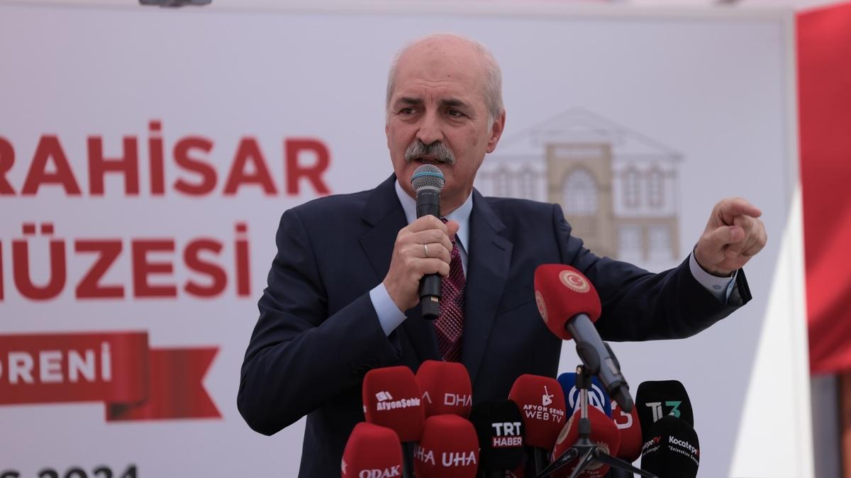 TBMM Bakan Kurtulmu: Tarihimizin her sayfasn iftiharla tayoruz.