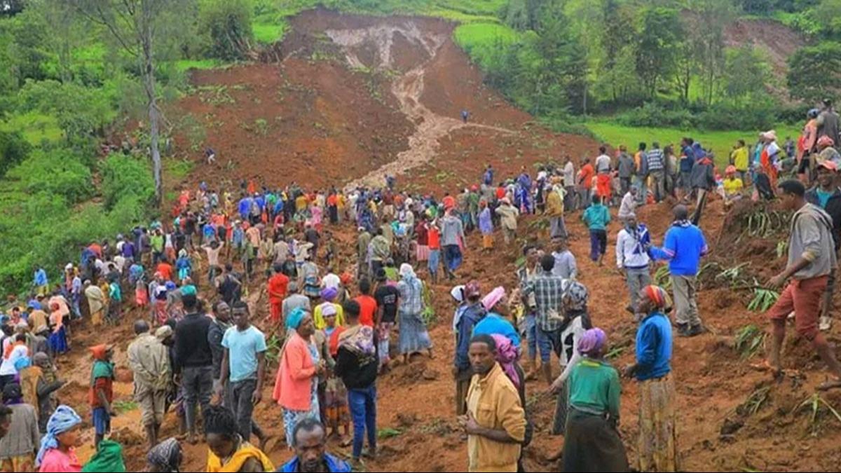 Etiyopya'da iddetli yalar heyelana neden oldu: 23 kii hayatn kaybetti