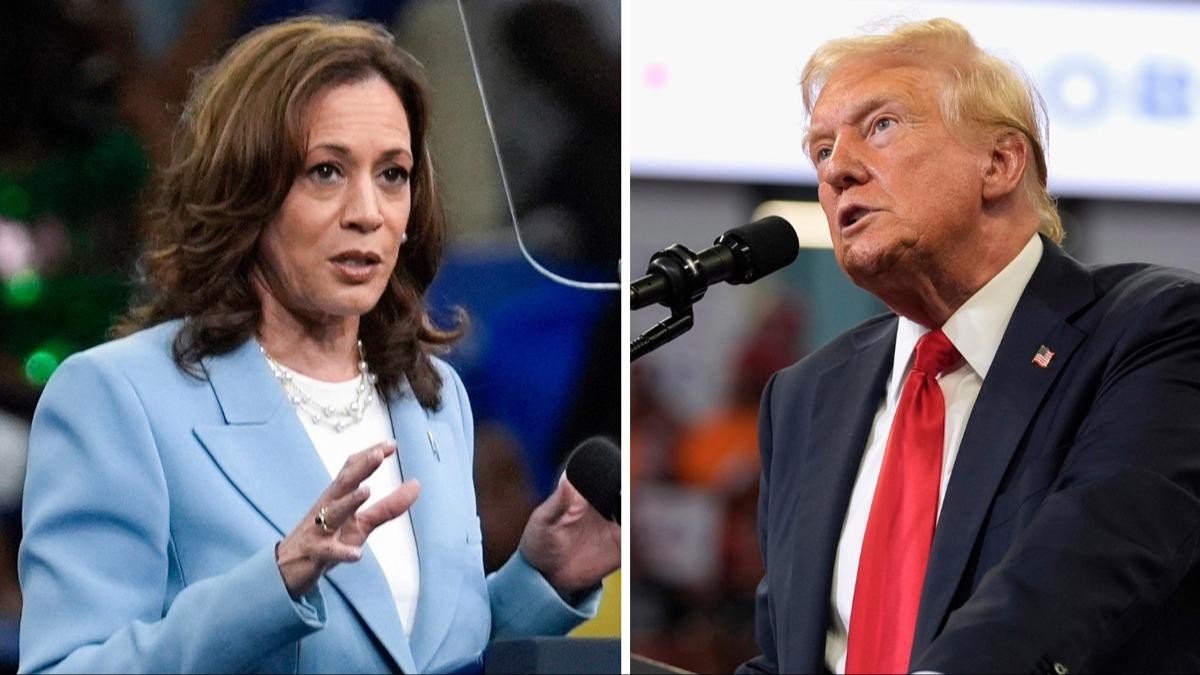 Trump, Harris ile 10 Eyll'de canl yayna katlacan aklad