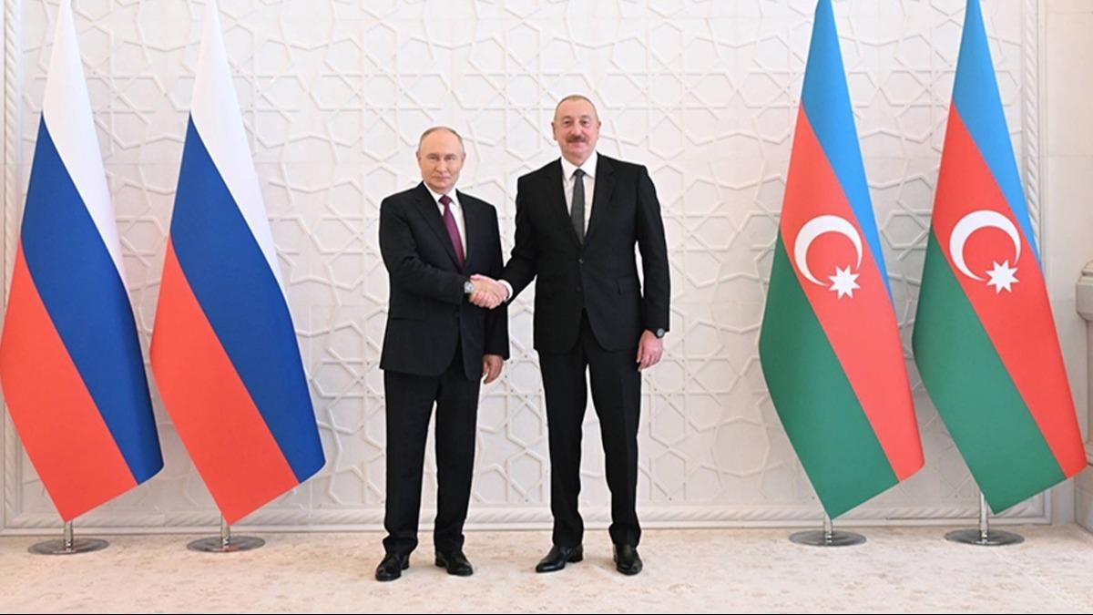 Putin ile Aliyev telefonda grt: Gney Kafkasya'daki durum ele alnd