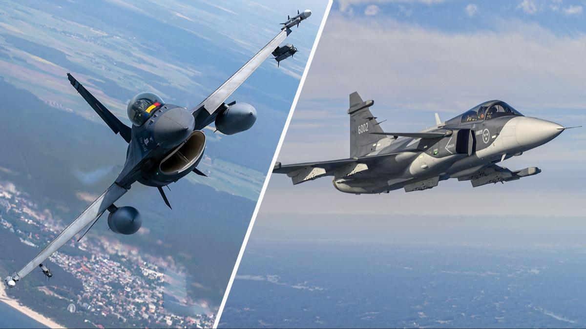 F-16'larn taht resmen ykld! Gripen jetleri geliyor: Tam 560 milyon dolar