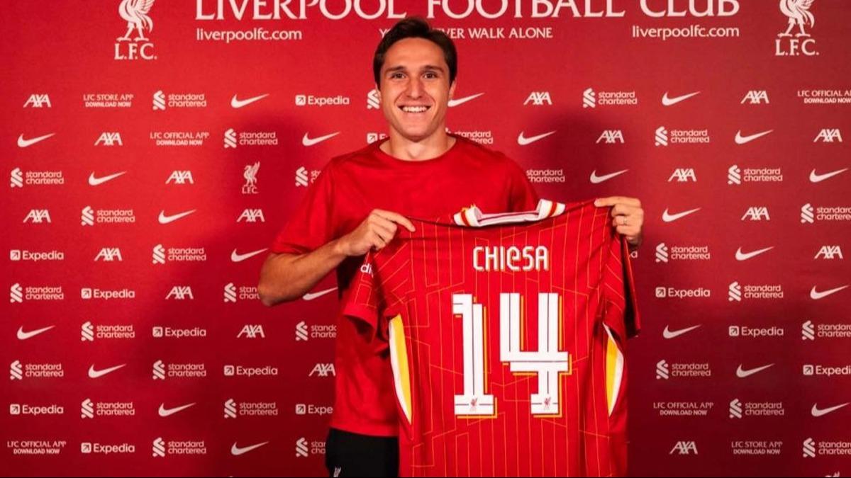 Federico Chiesa Liverpool'da