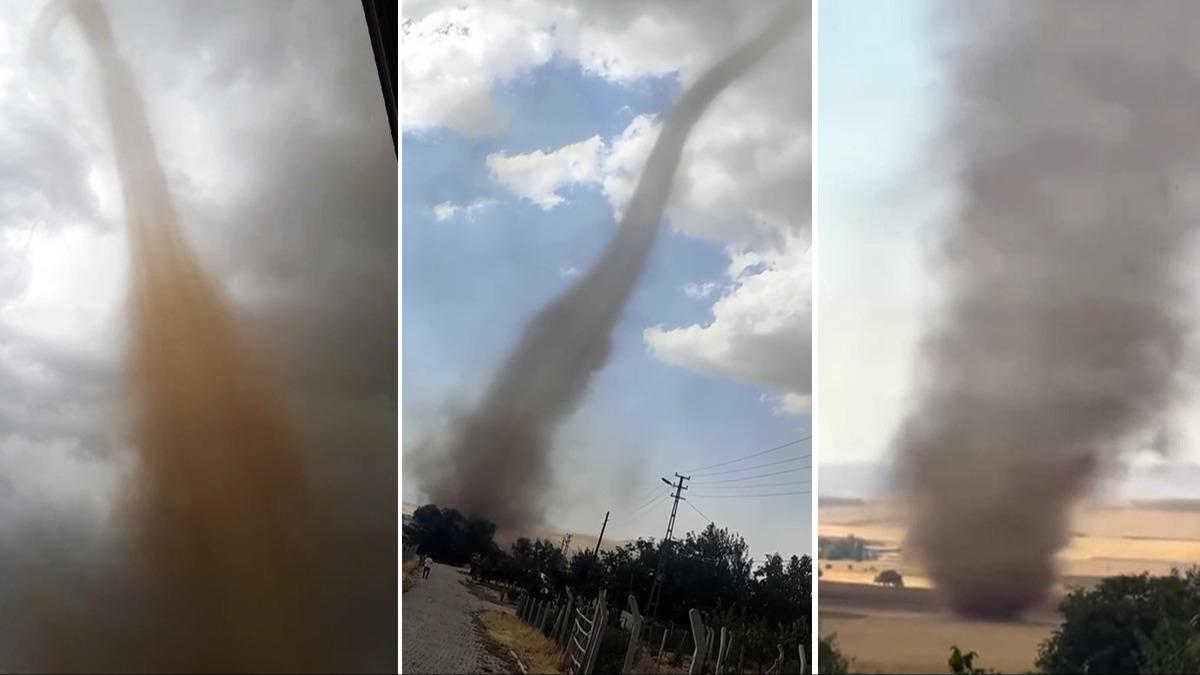 Aniden kan devasa hortum sera ve sebze bahelerine zarar verdi