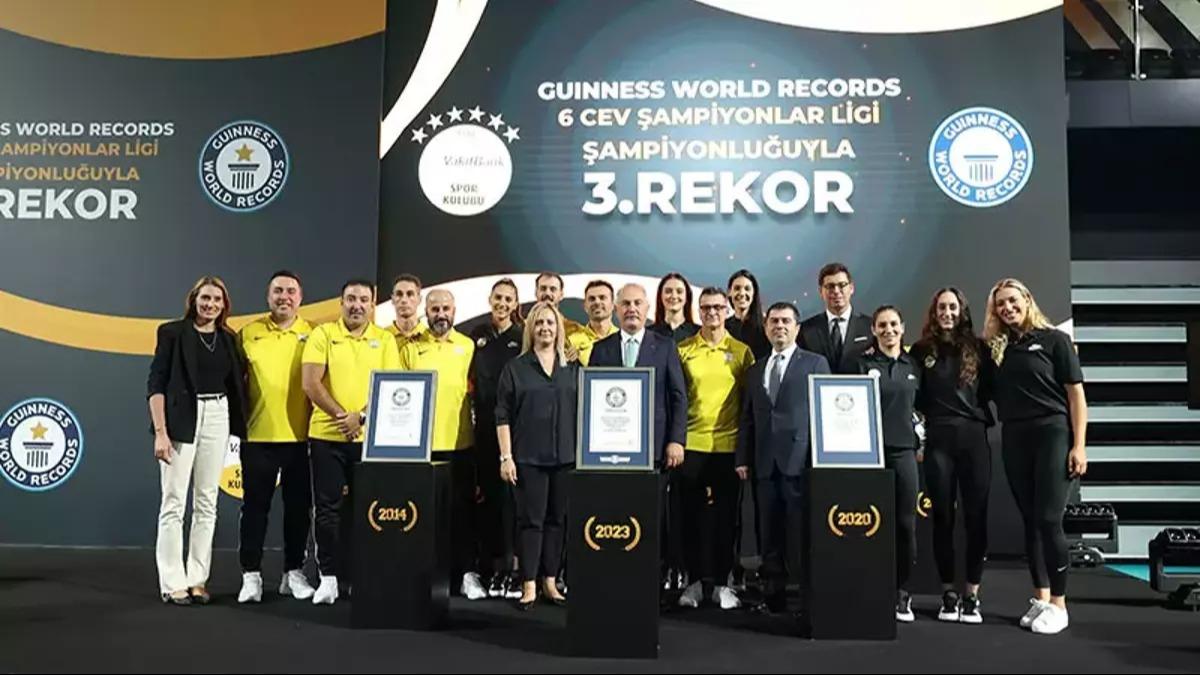 VakfBank Voleybol, 3'nc kez Guinness Dnya Rekorlar'nda