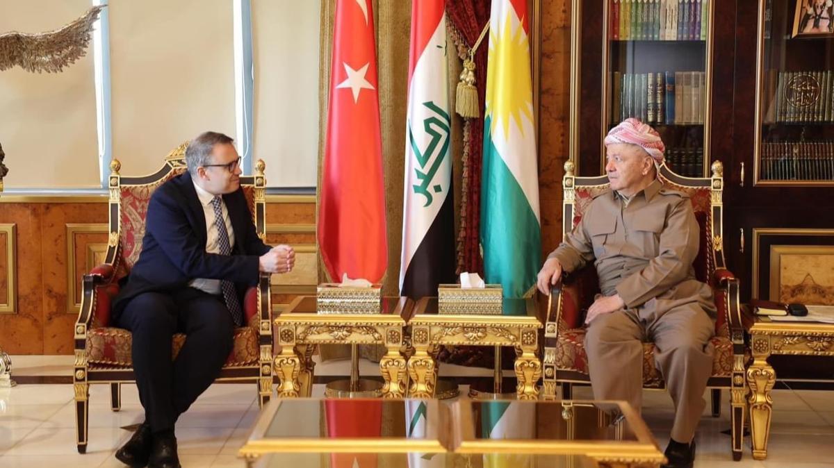 Trkiye'nin Badat Bykelisi nan, Erbil'de Mesud Barzani ile grt