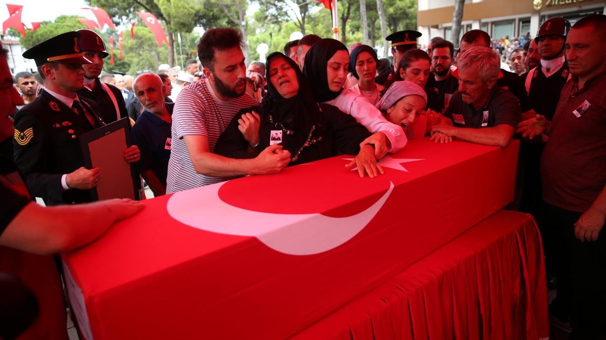 ehit Jandarma Uzman avu Yavuz Gney Ordu'da son yolculuuna uurland