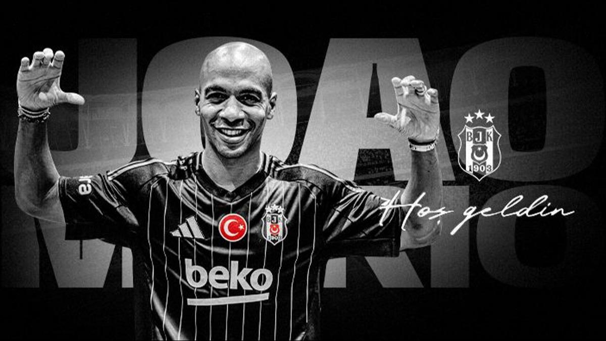Transfer akland! Joao Mario, resmen Beikta'ta