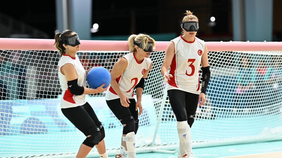 Paris'te tarihi baar! Milliler, Goalball'de ampiyon