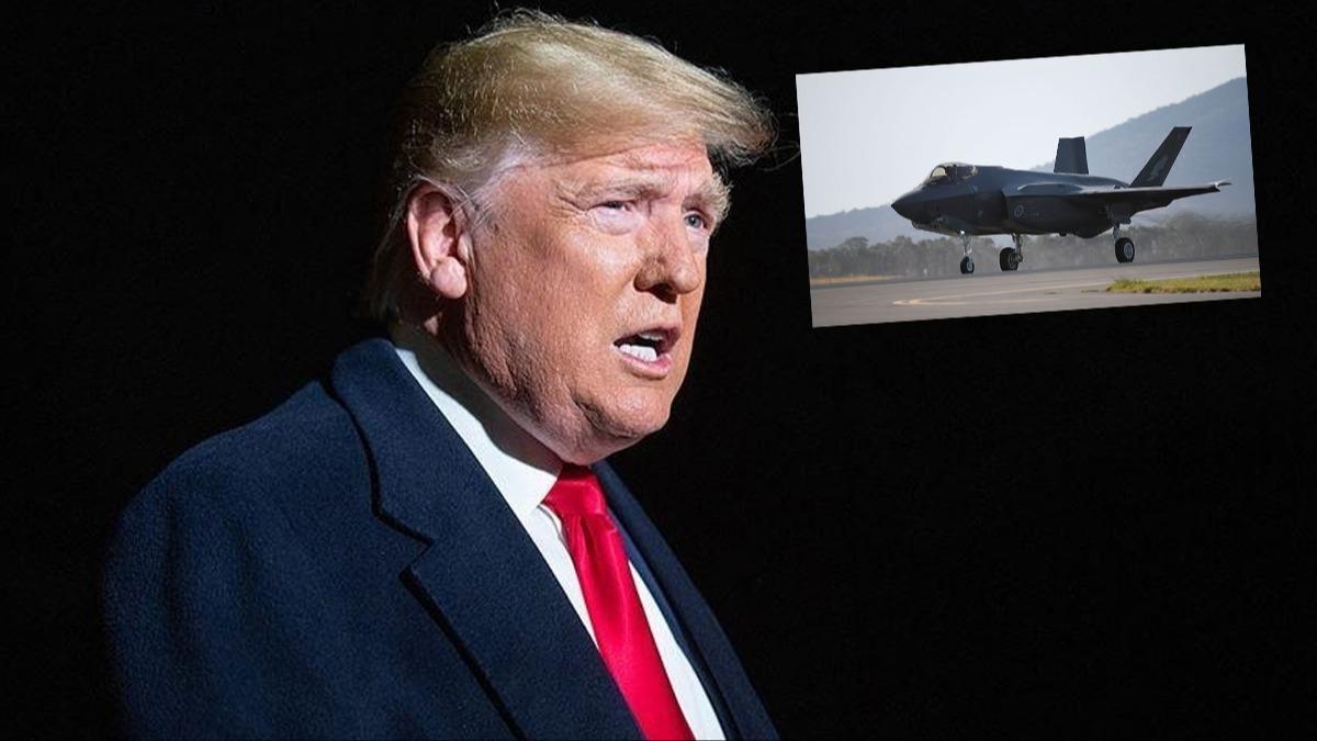 Trump gvenlik gerekesiyle F-35 paralarnn ABD'de retilmesi arsnda bulundu