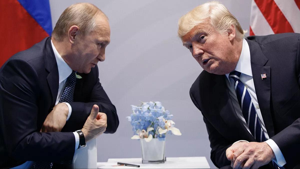 Trump'tan Putin'e cevap: Bilmiyorum alnmal mym?