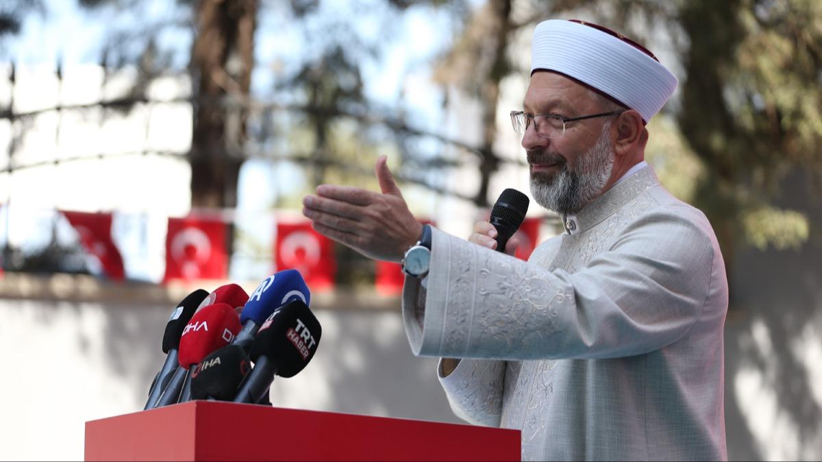 Diyanet leri Bakan Erba: Cenabhak btn mminlerin, btn Mslmanlarn birlik, beraberlik ierisinde olmasn emrediyor