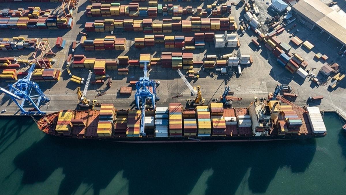 Limanlarda ellelenen yk ve konteyner miktar artt