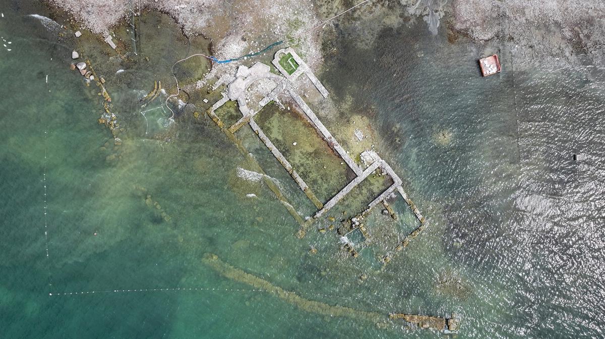 İznik Gölü'ndeki bazilika ziyarete açılacak 