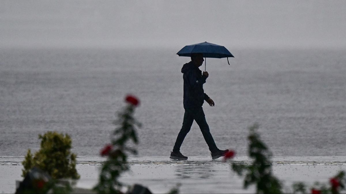 Meteoroloji'den Marmara iin kuvvetli ya uyars